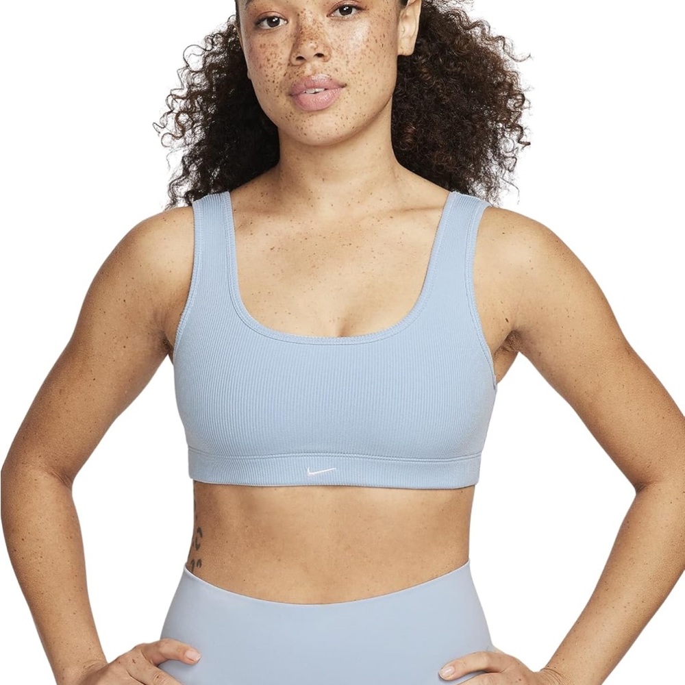 Nike Alate Sky Blue Sports Bra
